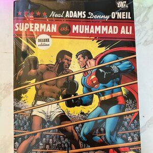 Great Condition Hardvocer Superman vs Muhammad Ali Deluxe edition by DC